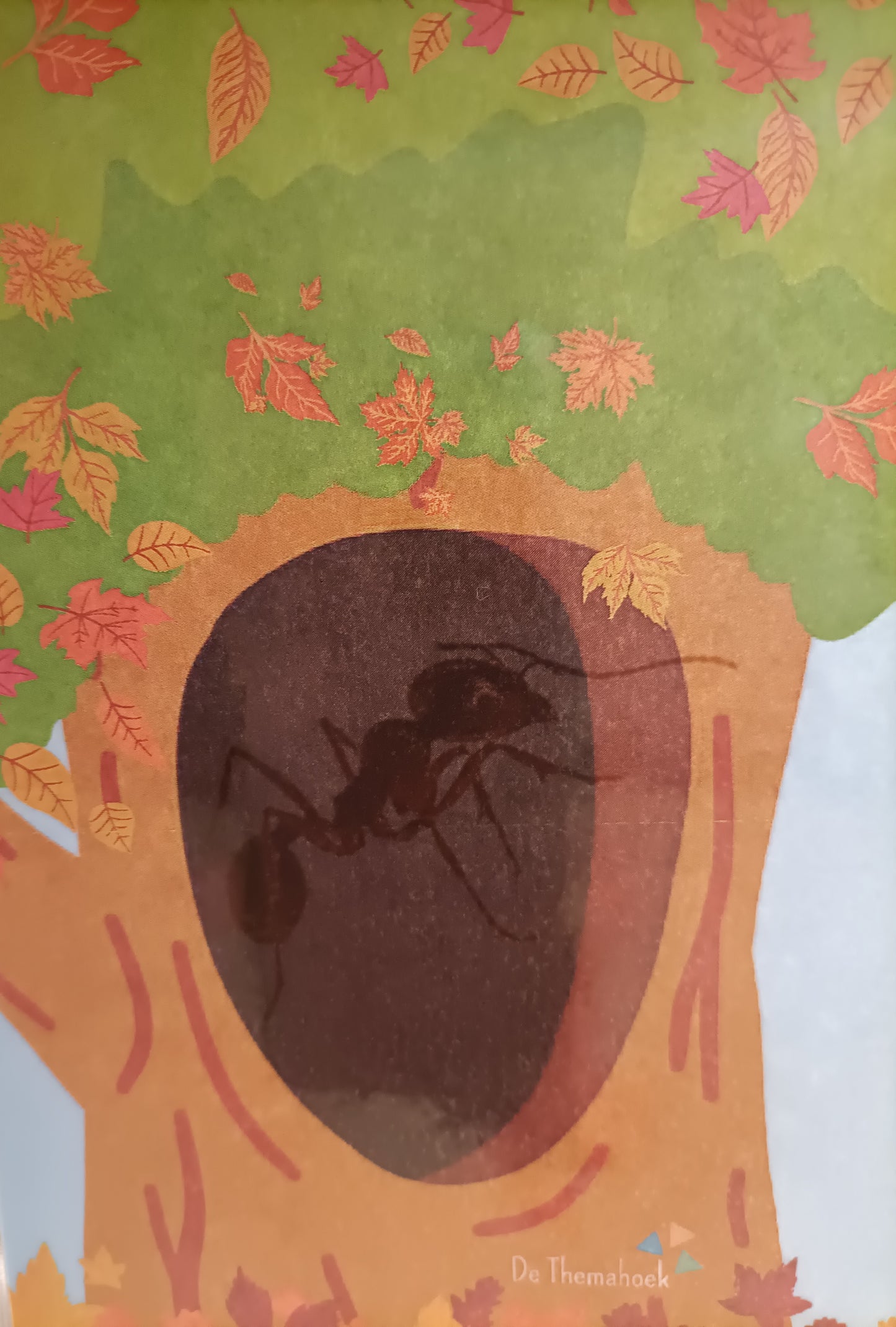spel thema bos kleuters, zaklampspel, thema bos, themahoek bos, de themahoek, woordenschat bos