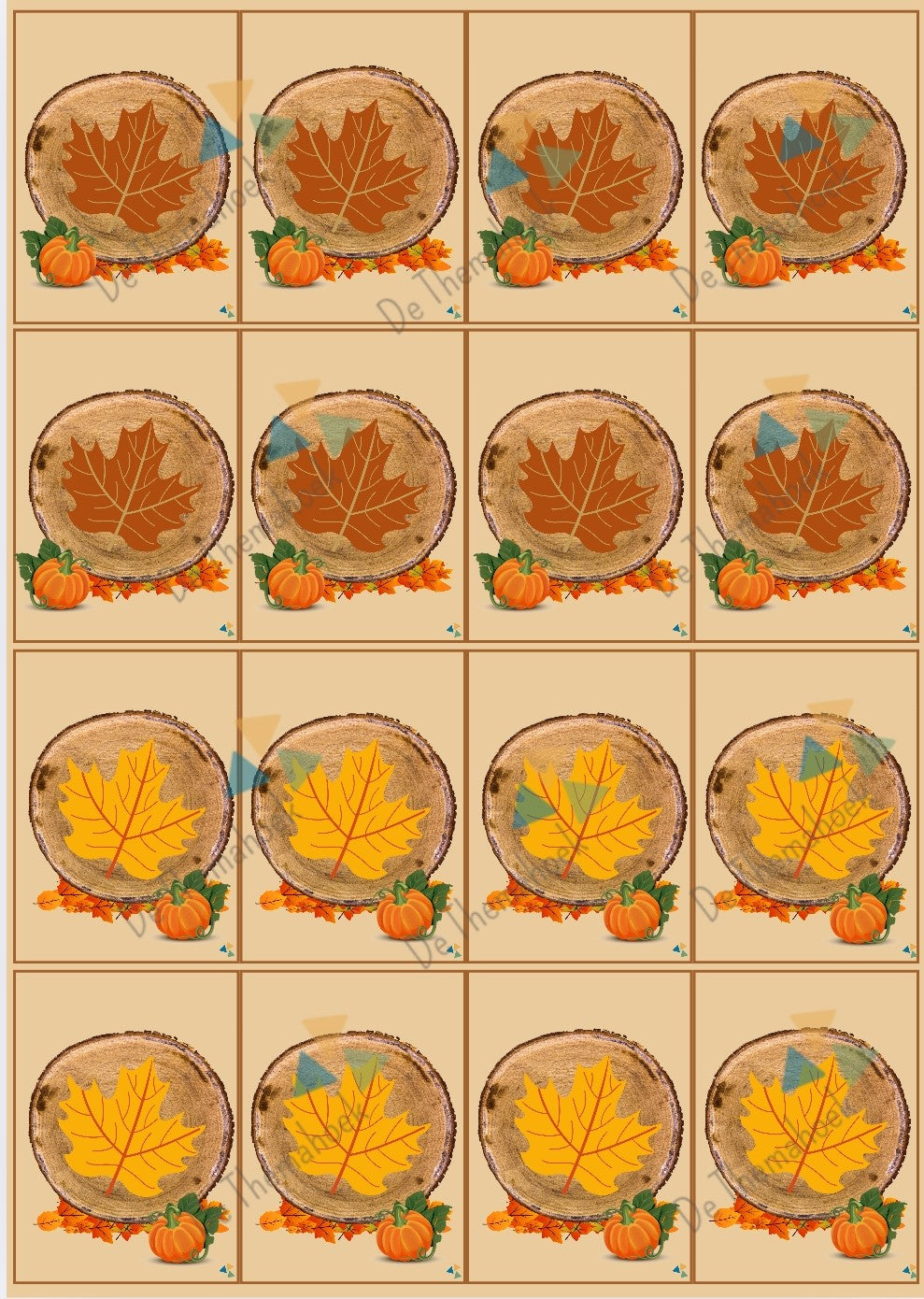 herfst, thema herfst, thema bos, reeksen afmaken, patronen leggen, herfstkleuren, boswachter kleuters, groep 12/2, kleur en vorm kleuters, spel herfst kleuters, tellen herfst kleuters, de themahoek, themahoek herfst
