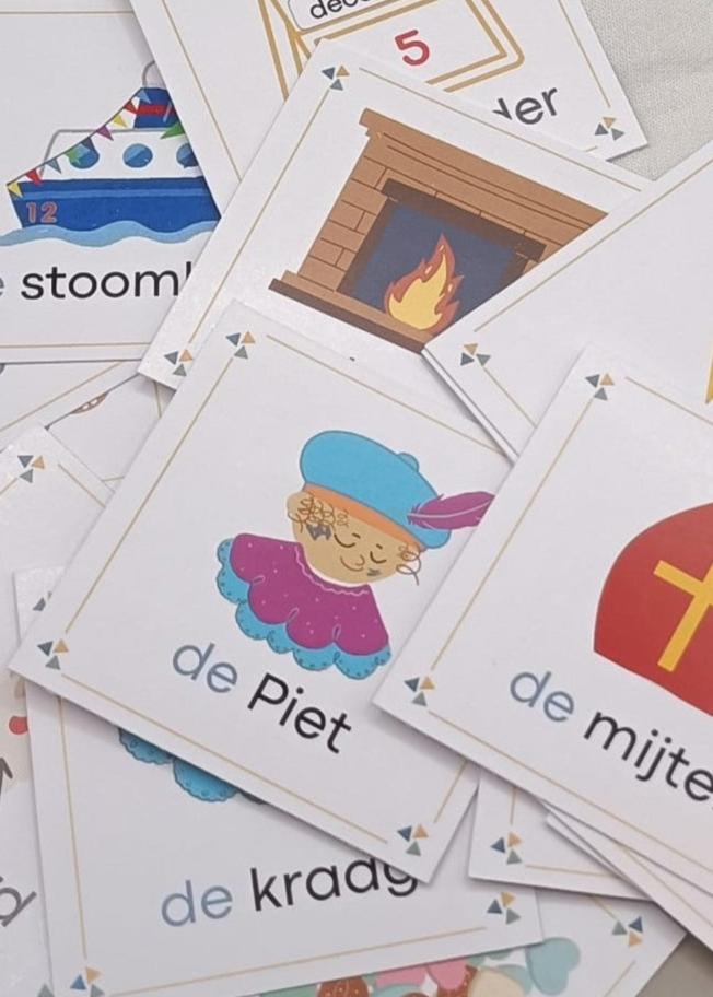 thema sint, spel sint, thema sinterklaas, de themahoek, groep 1/2 sint, kleuters sint, woordenschat sint, auditieve oefeningen sint, memory sint, de themahoek, zoekspel sint