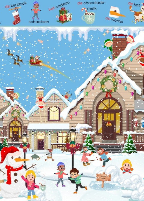 groep 1/2, thema kerst, kerst, kerstboom, kerst knutselen, woordenschat, auditieve oefeningen, kerstliedjes, kleuters, de themahoek, themahoek, kersster, sneeuwpop, placemat, kerstdiner