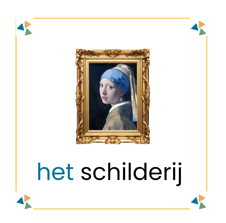 thema kunst memory, voor groep 1/2 , de themahoek