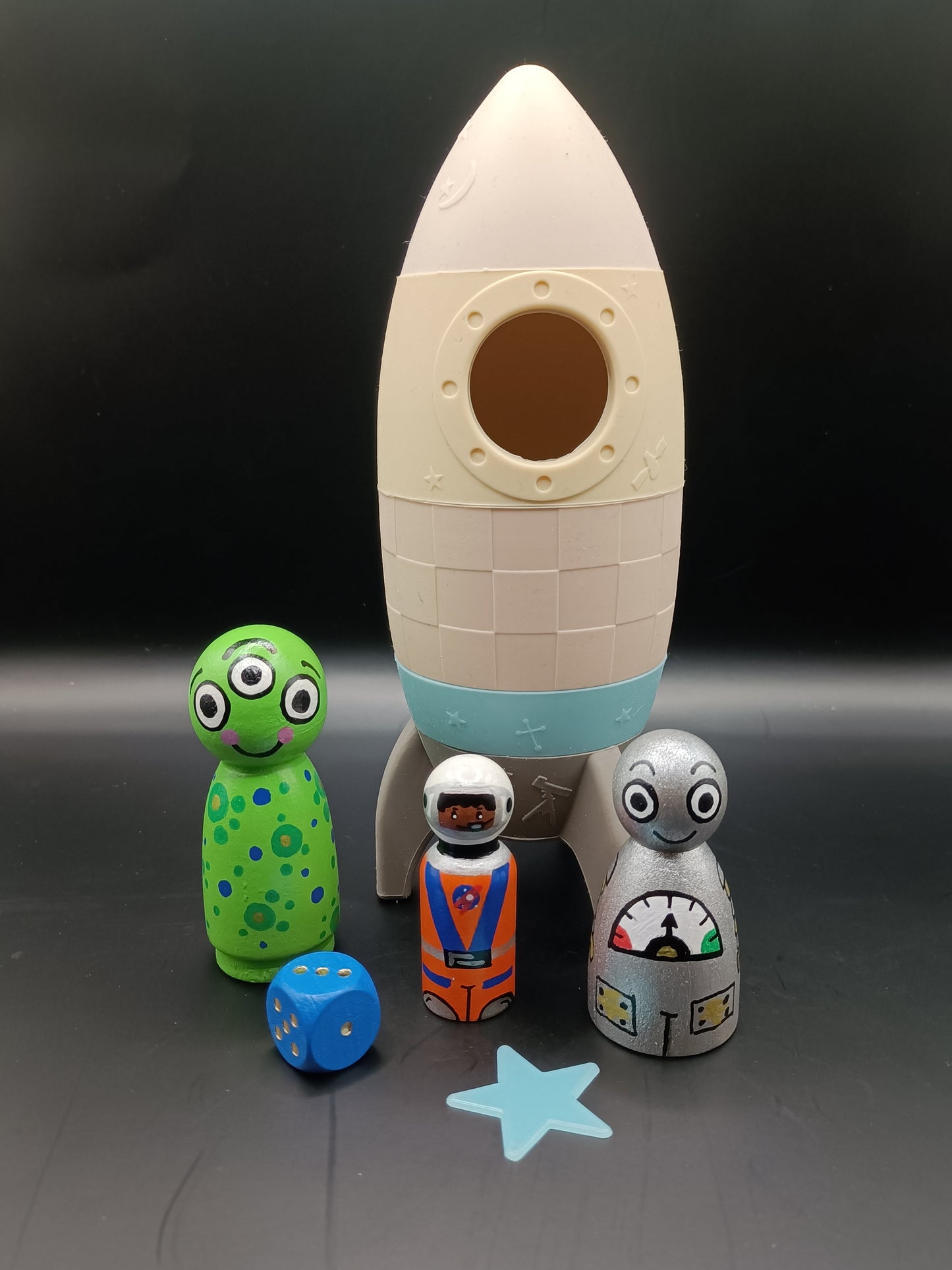 thema de ruimte spel, taalontwikkleing groep 1/2, de themahoek
