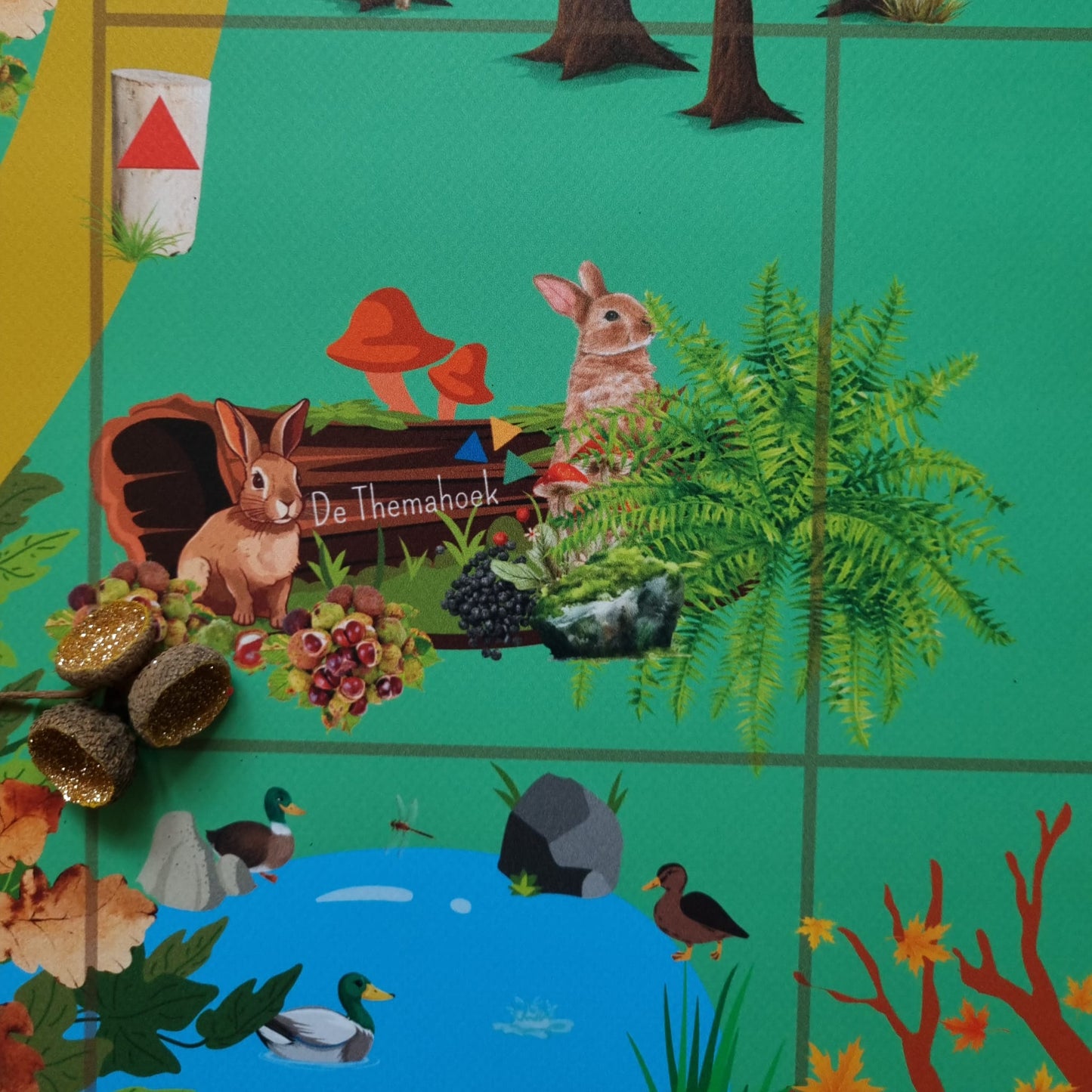 thema bos, bee bot, beebotmat, thema herfst, bos, thema, groep 1/2, kleuters, de themahoek