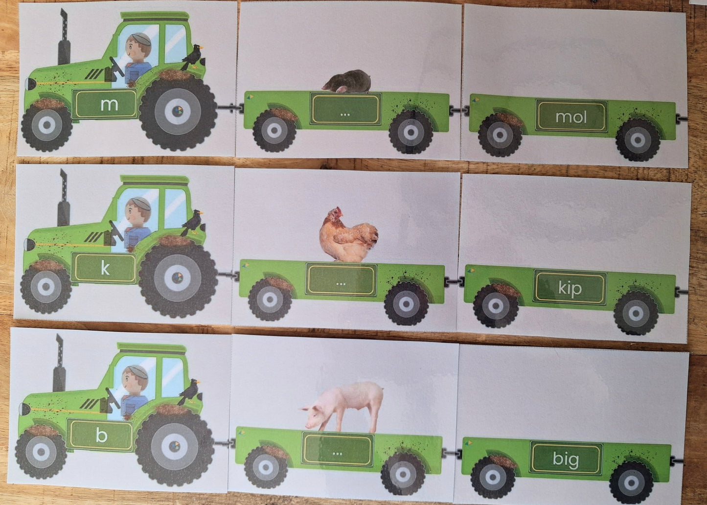 thema boerderij, kleuters, groep 1/2, trekkers, beginrijm, letterherkenning, spel, letters, aanvankelijk lezen, fonemisch bewustzijn, de themahoek, themahoek boerderij, de boerderijwinkel, auditieve oefeningen