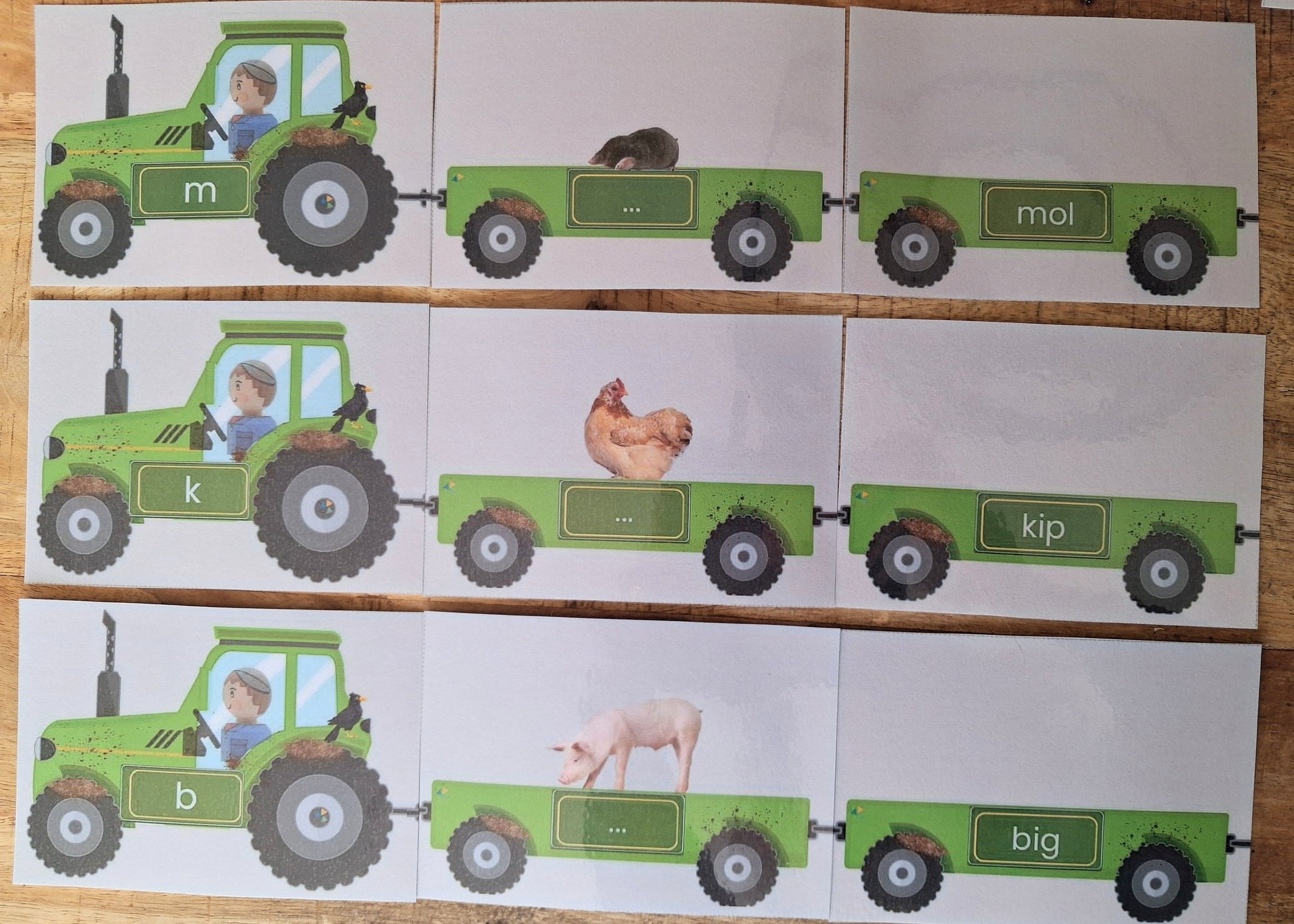 thema boerderij, kleuters, groep 1/2, trekkers, beginrijm, letterherkenning, spel, letters, aanvankelijk lezen, fonemisch bewustzijn, de themahoek, themahoek boerderij, de boerderijwinkel, auditieve oefeningen