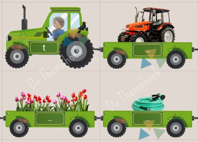 thema boerderij, thema lente, kleuters, groep 3, nt2 leerlingen, woordenschat, mkm woorden, aanvankelijk lezen, letterherkenning, spel thema boerderij, spel, de themahoek, bewegend leren, inloopactiviteit, auditieve oefeningen, beginklank, beginrijm, rijmen
