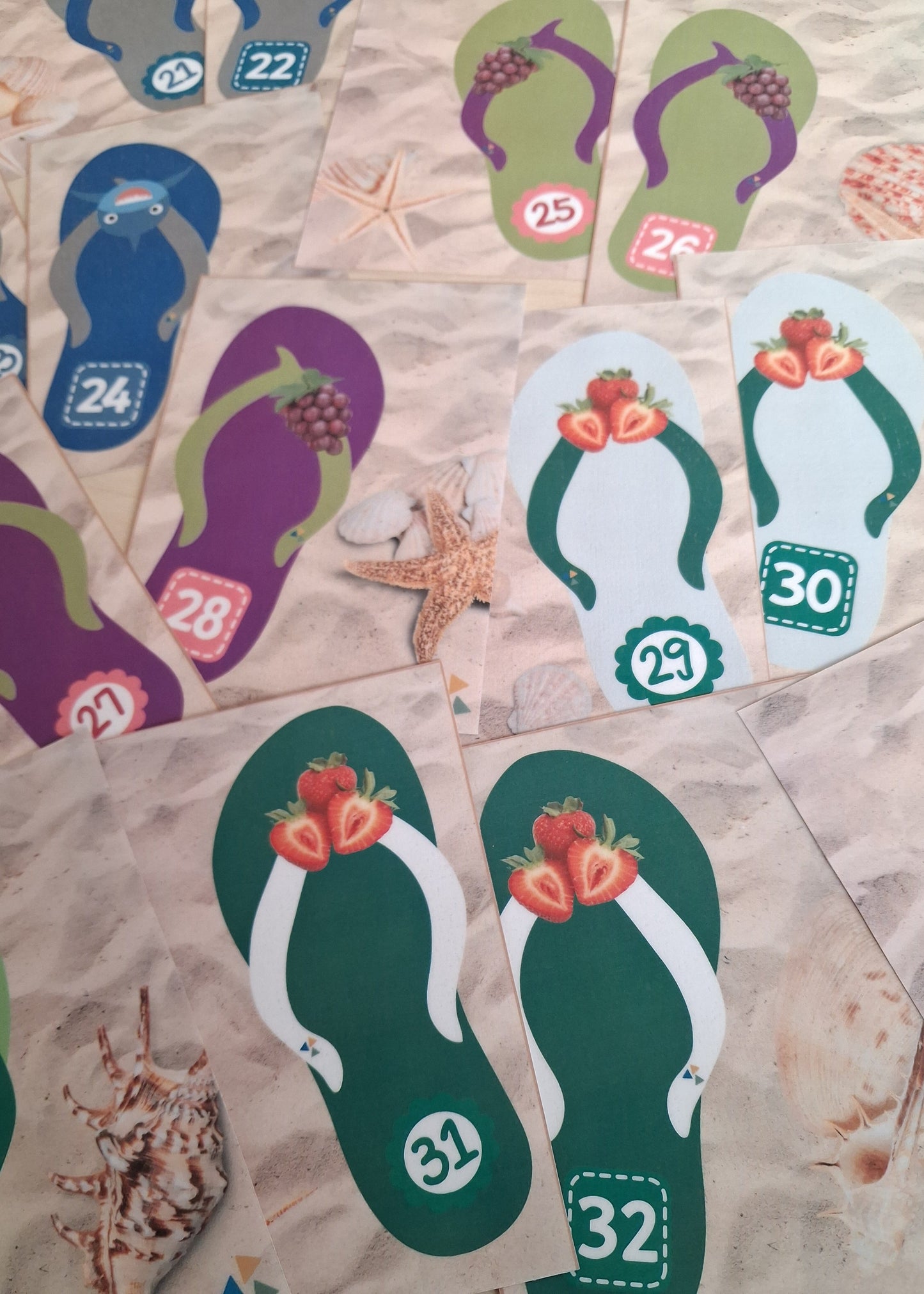 cijfers, cijferkaarten, kleuters, groep 1/2, cijferherkenning, spelen met cijfers, spel met cijfers, bewegend leren, rekenen, thema strand, thema vakantie, thema zomer, thema op reis, de themahoek