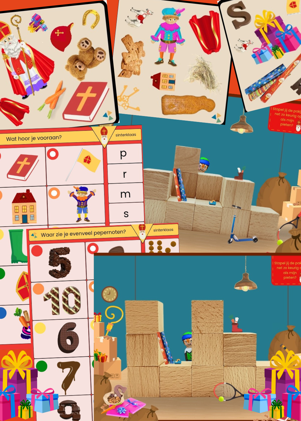 inloop, thema sint, sint, thema sinterklaas, kleuters, groep 1/2, inloop thema sinterklaas, inloop kleuters, inloopactiviteiten thema sint, inloop sint, inloop sinterklaas, dobble, bouwhoek, bouwkaarten, piccolo, de themahoek, themahoek, themahoek sint