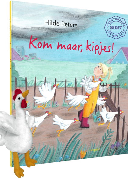 thema boerderij, kom maar kipjes, hilde peters, boekenpakket thema boerderij, , thema lente, thema kippen, thema van wie is dit ei, kleuters, groep 1/2, boekenpakket, boeken met themamateriaal
