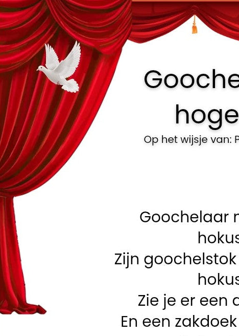 liedje, versje, thema circus, thema spot on, kinderboekenweek, liedjes en versjes, kleuters, groep 1/2, woordenschat, zingen, de themahoek, themahoek circus