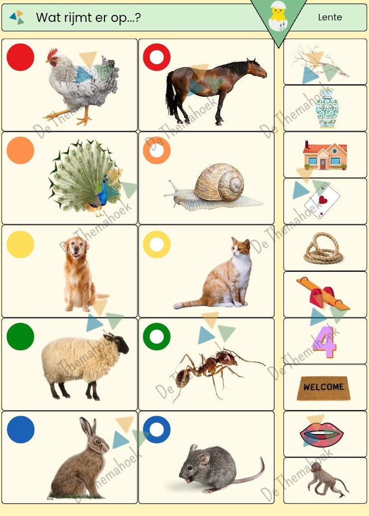 lente piccolo voor groep 1/2, kleuters, nt2 onderwijs, de themahoek, themahoek, taal en rekenen, woordenschat, thema boerderij, boerderij, pasen, thema pasen, thema lente, piccolo, rekenen, woordenschat, rijmen, inloop, inloop thema lente, inloop thema boerderij, inloop lente, inloop kleuters, themahoek lente