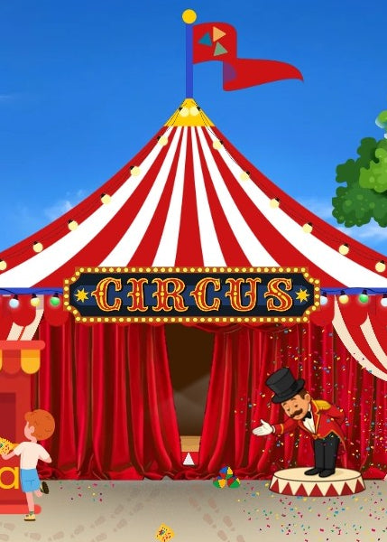 woordplaat, praatplaat, thema circus, thema spot on, kleuters, groep 1/2, kinderboekenweek, woordenschat, nt2 leerlingen, woordkaarten, woordkaartjes, auditieve oefeningen, de themahoek, themahoek circus, het circus, taalbundel, taalontwikkeling, auditieve oefeningen