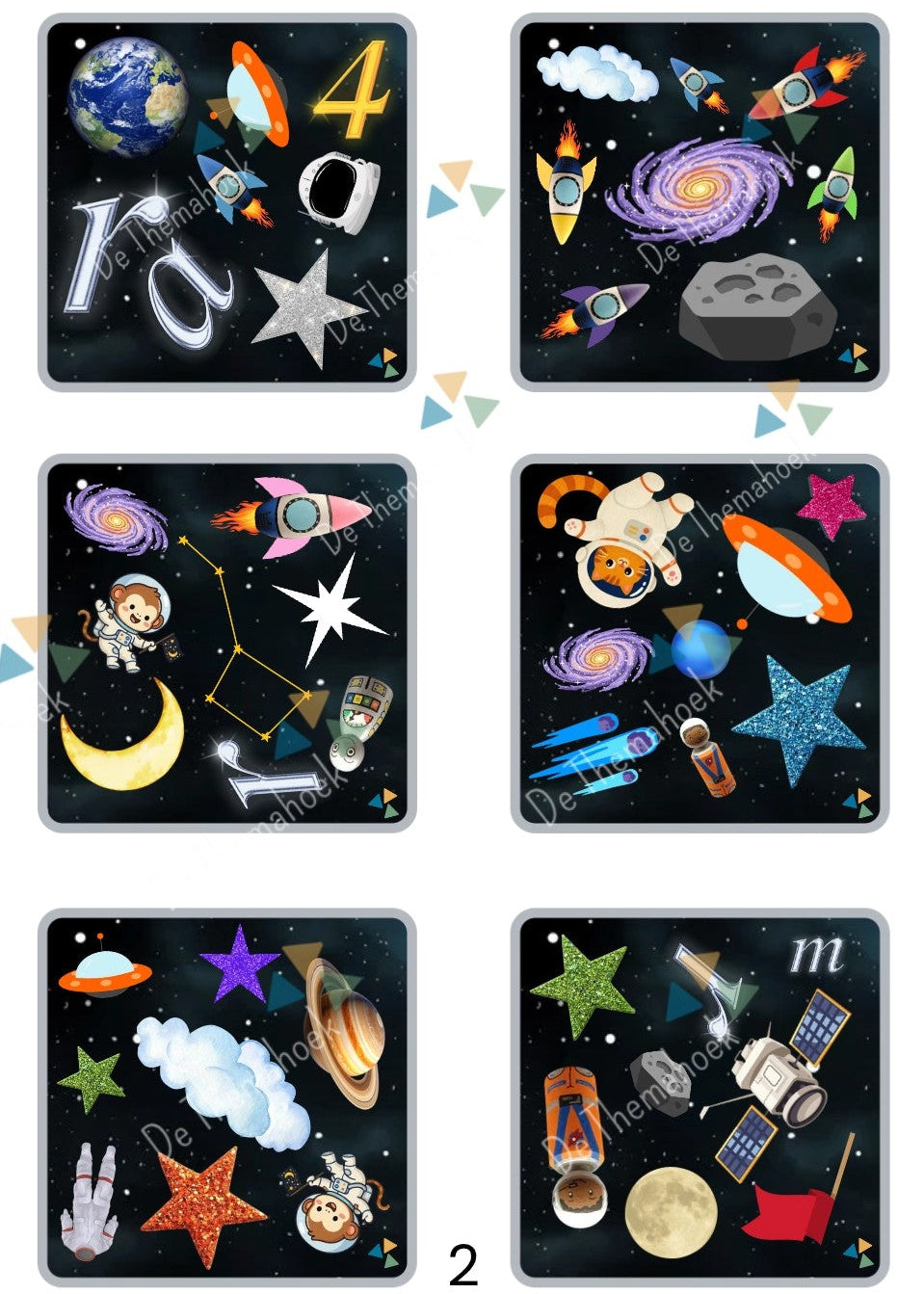 dobble, thema ruimte, dobble ruimte, kleuters,groep 1/2, nt2 leerlingen, nt2 onderwijs, woordenschat, executieve functies, spel thema ruimte, spel, themahoek ruimte,de themahoek, inloop