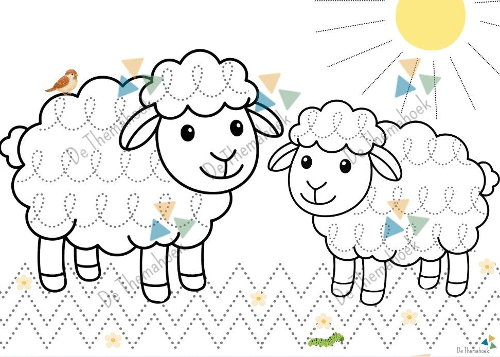schrijfpatronen, kleuters, groep 1/2, fijne motoriek, aanvankelijk schrijven, inloop activiteit, inloop, de themahoek, thema boerderij, thema lente, werkblad, inloop, schrijven, tekenen, boerderij, pengreep oefenen, schrijfpatronen thema boerderij, themahoek boerderij, thema boerderijwinkel, thema boerderijdieren