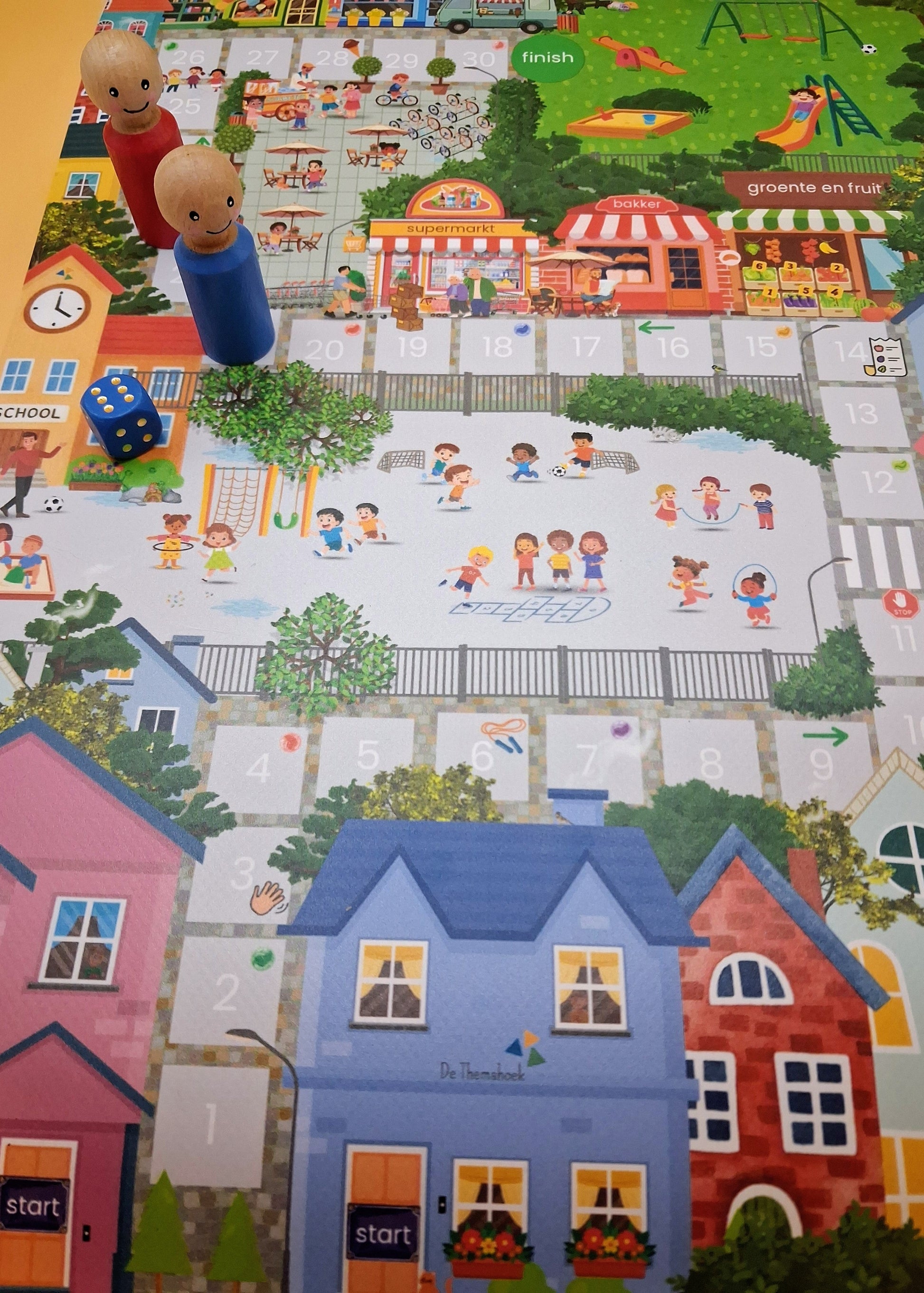 Thema huis, kleuters, groep 1/2, woordenschat, spelen, huishoek, spel huishoek, meertalige leerlingen, de themahoek, themahoek, inloop, thema mijn huis, huis, thema hier woon ik,  inloop, tellen, cijferherkenning, dobbelsteenbeelden