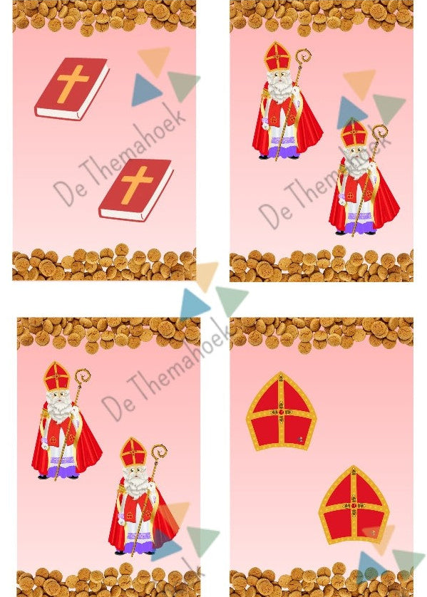 sint, sinterklaas,  halli galli, samen 5, hoeveelheden overzien, rekenen kleuters, kleuters, groep 1/2, spel kleuters thema sint, de themahoek, themahoek sint, thema sint, thema sinterklaas, sint kleuters, sint groep 1/2, sinterklaas groep 1/2