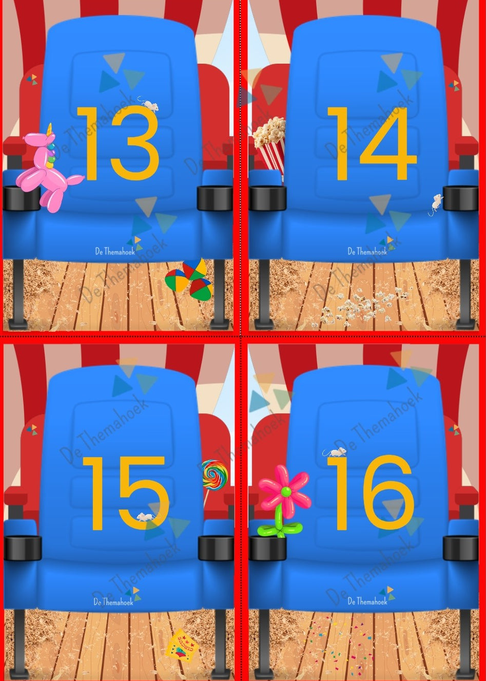 thema circus, kleuters, rekenen, groep 1/2, geld, themahoek circus, speelgeld circus, tellen, cijferherkenning, optellen en aftrekken, getalrij, cijferkaarten, telkaarten, de themahoek, rekenbegrippen, verhoudingen, meer minder, groot klein, cijfers, cijferkaarten, cijfers t/t 20, cijfers t/m 20