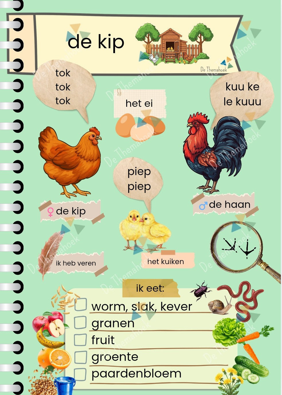 thema boerderij, informatiebladen, kleuters, groep 1/2, aanvankelijk lezen, themahoek boerderij, thema op de boerderij, boerderijdieren, dieren van de boerderij, op de boerderij met kleuters, leeshoek, de themahoek, themahoek
