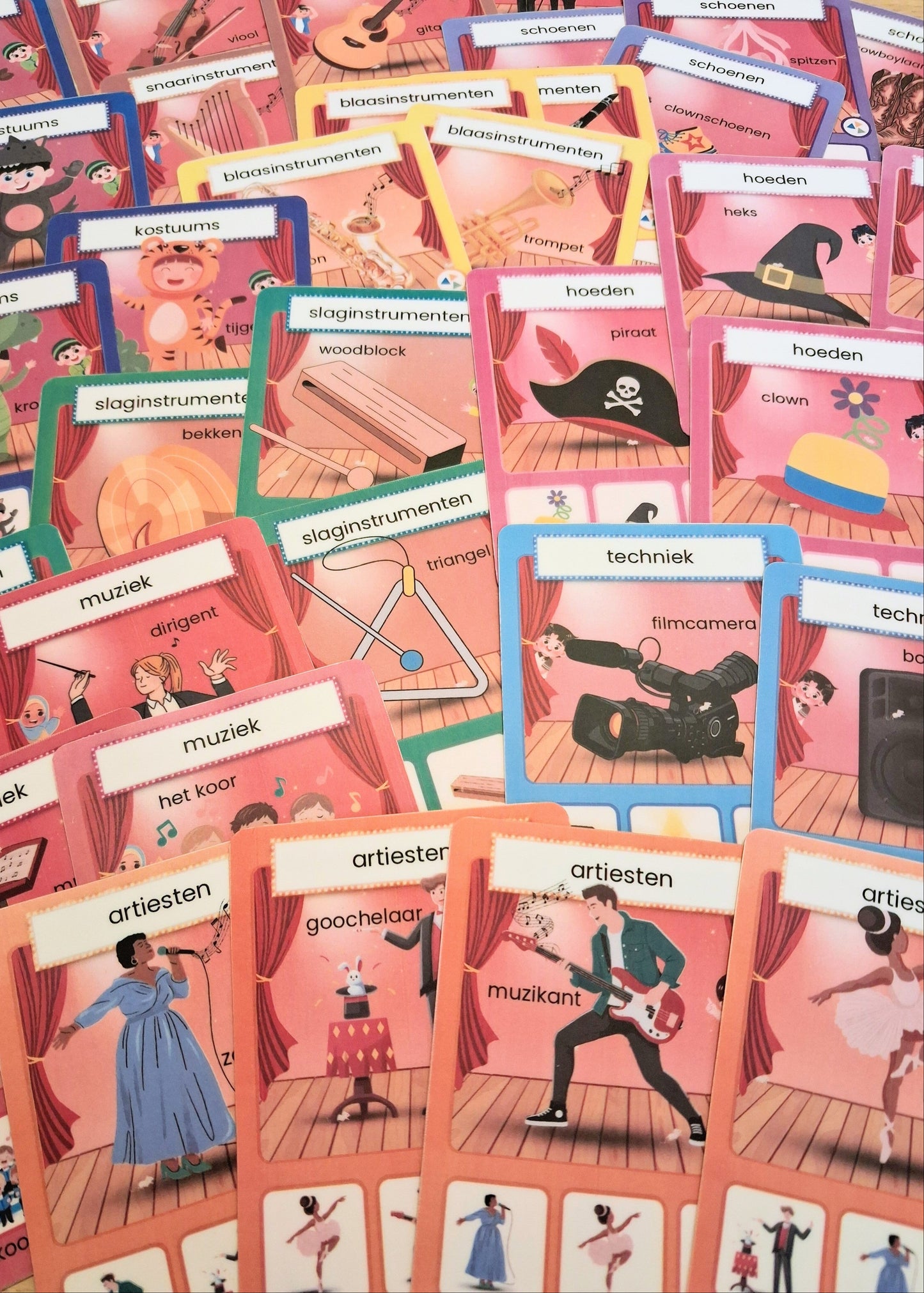 kwartet, thema circus, circus, spel circus, thema theater, de themahoek, themahoek circus, woordenschat, kleuters, groep 1/2, taalontwikkeling, spelhoek