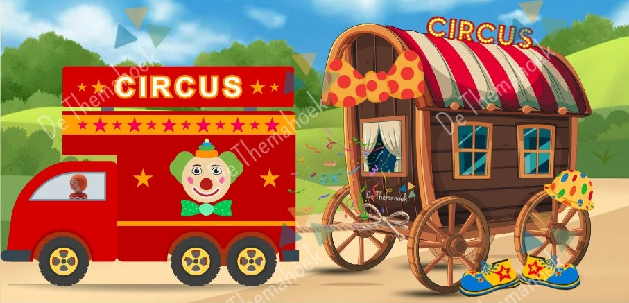 thema circus, kleuters, rekenen, groep 1/2, geld, themahoek circus, bouwen, rekenbegrippen,  de themahoek, bouwhoek, bouwen, haagse set voorbeelden