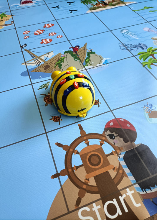 thema piraten voor kleuters en meertalige kinderen, de themahoek, themahoek, beebotmat piraten, beebotmat kleuters, beebotmat thema piraten, groep 1/2, kleuters, piraten, spel piraten, digitale geletterdheid kleuters, digitale geletterdheid piraten