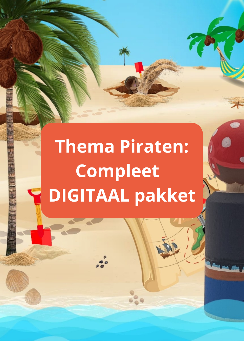 thema piraten, kleuters, groep 1/2, woordenschat, rekenen, taal, inloop, thema woeste willem, de themahoek, themahoek piraten, spel piraten, piccolo piraten, rekenen thema piraten, cijferkaarten, bouwkaarten, kleikaarten, compleet thema piraten