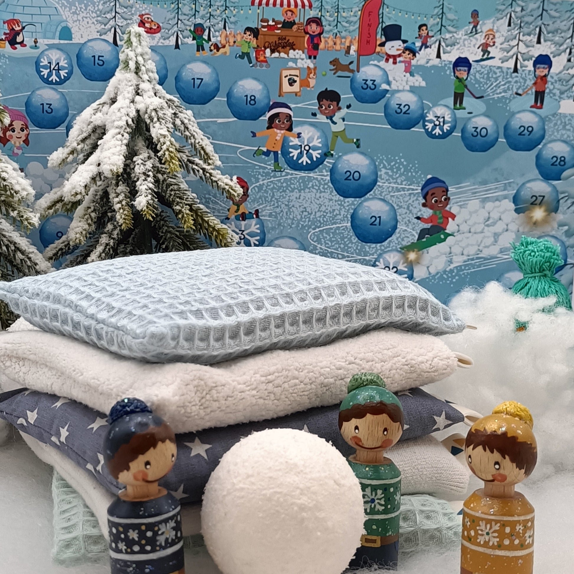 winter gezelschapsspel voor groep 1/2, peuters en kleuters, de onderbouw, nt2 van de themahoek