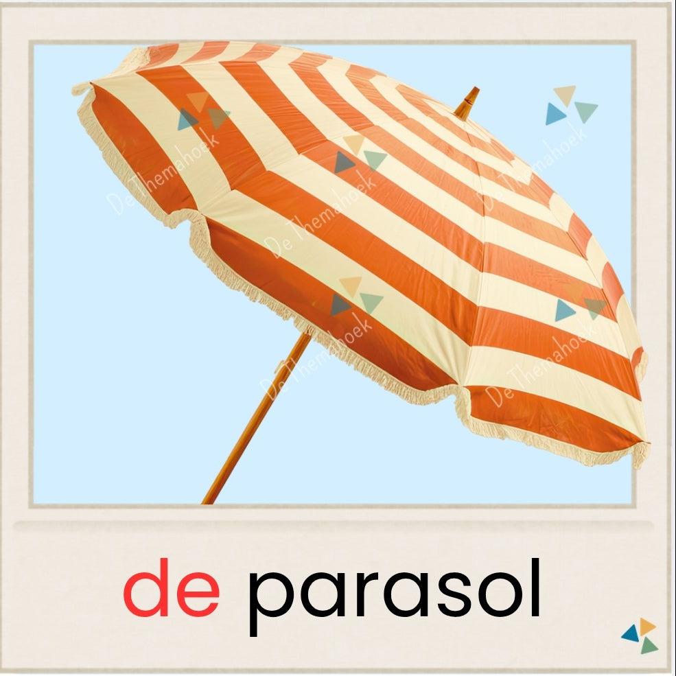kleuters, groep 1/2, memory thema vakantie, memory, thema vakantie, thema op reis, thema strand, woordkaarten, woordkaartjes, thema zomer, woordenschat, auditieve oefeningen, de themahoek, themahoek 