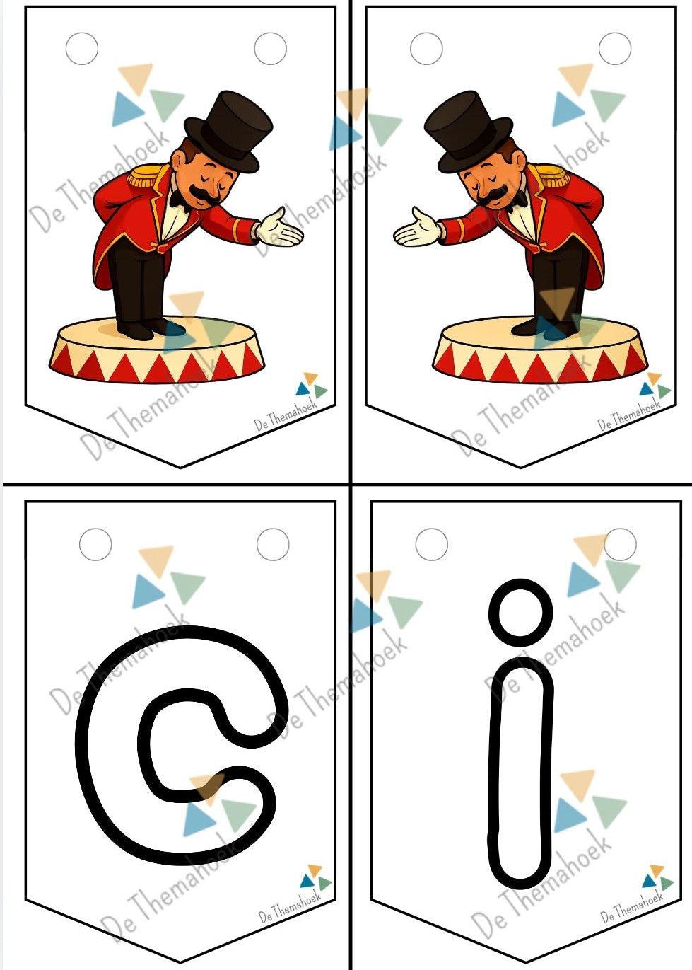 thema circus, kleuters, rekenen, groep 1/2, geld, themahoek circus, speelgeld circus, tellen, cijferherkenning, spelhoek, getalrij, cijferkaarten, telkaarten, de themahoek, rekenbegrippen, rollenkaartjes, thema spot on, circusvoorstelling, letters, letterherkenning