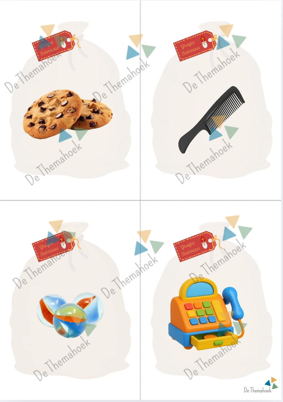 thema sint, thema sinterklaas, sint, zaklampspel, zoekspel, bewegend leren, kleuters, groep 1/2, woordenschat, de themahoek, spel, letterherkenning, sinterklaas, spelhoek sint, themahoek sint