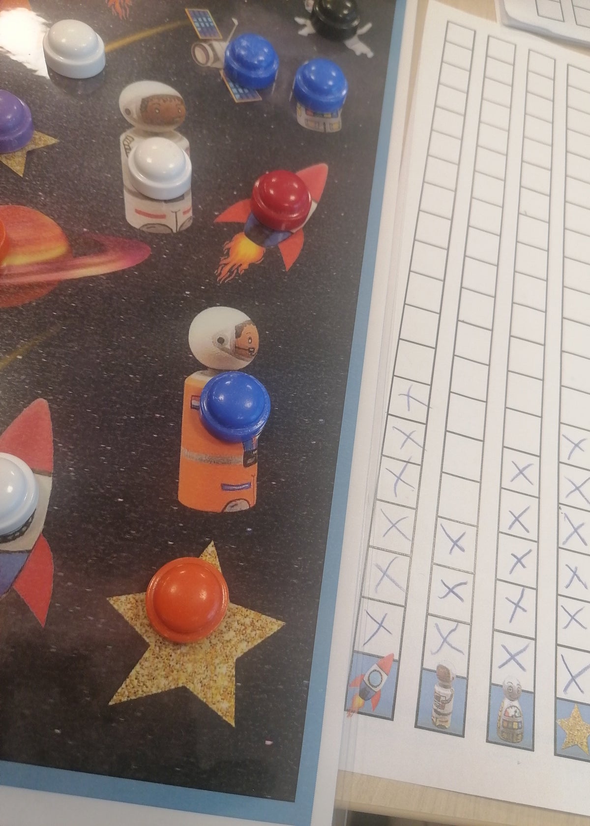 rekenen thema ruimte, thema ruimte, de themahoek, themahoek ruimte, tellen, grafiek kleuters, kleuters, groep 1/2